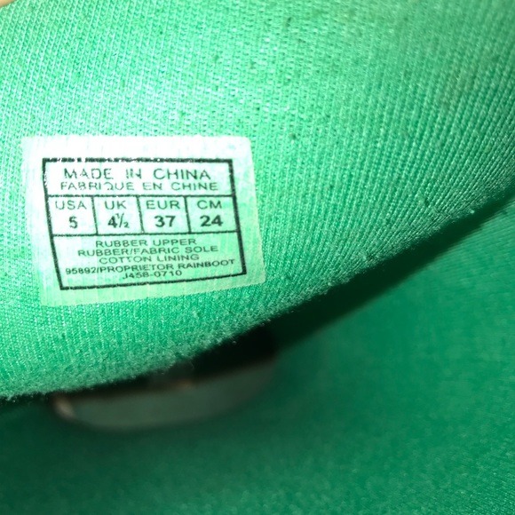 Ralph Lauren rain boots - Picture 6 of 8